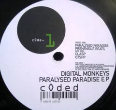 Digital Monkeys – Paralysed Paradise E.P. (Vinyl, 12")