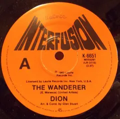 Dion (3) Interfusion – The Wanderer (Vinyl, 7")