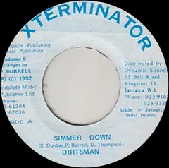 Dirtsman – Simmer Down (Vinyl, 7")
