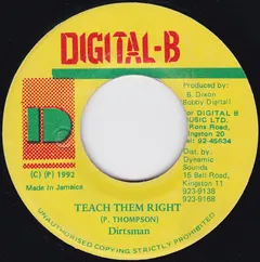 Dirtsman – Teach Them Right (Vinyl, 7")