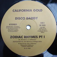 Disco Daddy – Zodiac Rhymes (Vinyl, 12")
