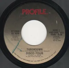 Disco Four – Throwdown (Vinyl, 7")