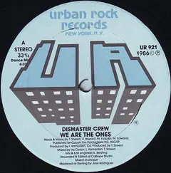 Dismaster Crew Urban Rock Records – We Are The Ones (Vinyl, 12")