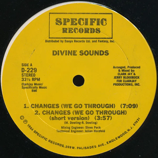 Divine Sounds – Changes / Do Or Die Bed Sty
