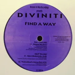 Diviniti – Find A Way (Vinyl, 12")