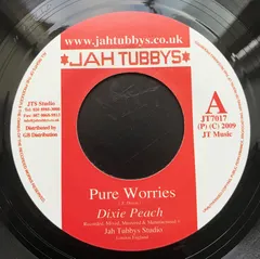 Dixie Peach Jah Tubbys – Pure Worries (Vinyl, 7")