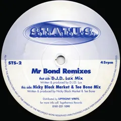 DJ D Lux – Mr Bond (Remixes) (Vinyl, 12")