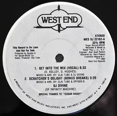 DJ Divine West End Records – Get Into The Mix (Vinyl, 12")