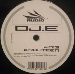 DJ E – N13 / Routeen (Vinyl, 12")