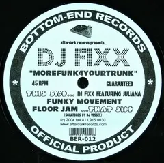 DJ Fixx – Morefunk4yourtrunk (Vinyl, 12")