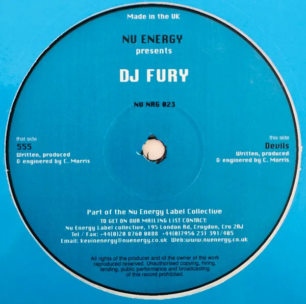 DJ Fury – 555 / Devils
