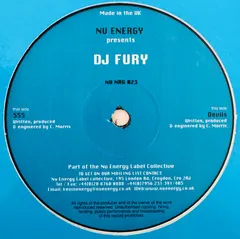 DJ Fury – 555 / Devils (Vinyl, 12")
