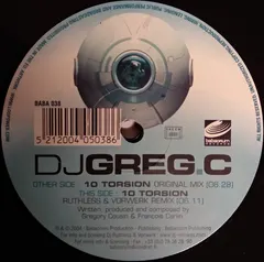 DJ Greg.C* – 10-Torsion (Vinyl, 12")