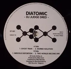 DJ Judge Dred – Ghost Train / Nervous Distortion (Vinyl, 12")