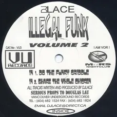 DJ Lace (2) – Illegal Funk Volume 2 (Vinyl, 12")