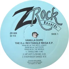 DJ Rectangle – Vanilla Dope (The D.J. Rectangle Mega E.P.) (Vinyl, LP)