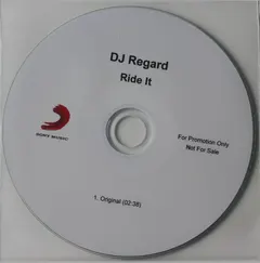 DJ Regard* – Ride It (CDr, Single)
