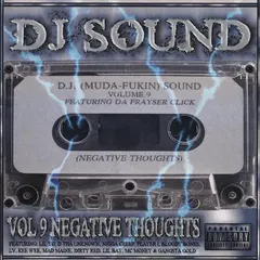 DJ Sound (2) – Vol 9 Negative Thoughts (CDr, Album)