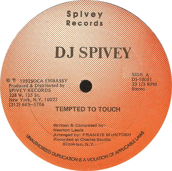 DJ Spivey – Tempted To Touch