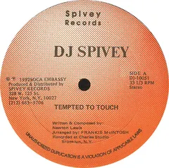 DJ Spivey – Tempted To Touch (Vinyl, 12")