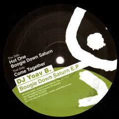 DJ Yoav B. – Boogie Down Saturn E.P. (Vinyl, 12")
