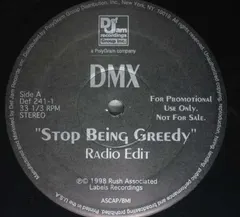 DMX – Stop Being Greedy (Vinyl, 12")