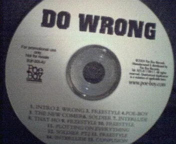 Do-Wrong (2) – Do Wrong (Promo CD)
