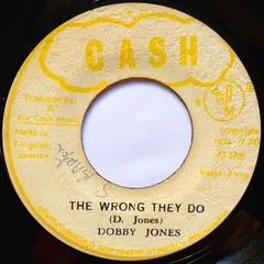 Dobby Jones – The Wrong They Do (Vinyl, 7")