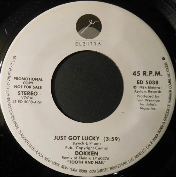 Dokken – Just Got Lucky