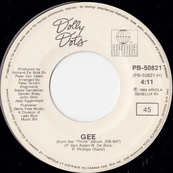 Dolly Dots – Gee