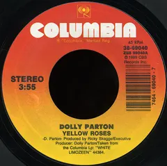 Dolly Parton – Yellow Roses (Vinyl, 7")