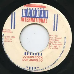 Don Angello* – Lovers Rock (Vinyl, 7")