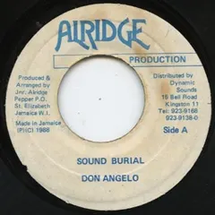 Don Angelo – Sound Burial (Vinyl, 7")