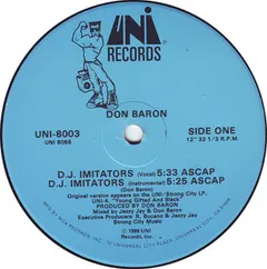 Don Baron – D.J. Imitators (Vinyl, 12")