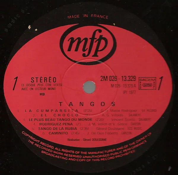 Don Cristobal – Les Plus Grands Tangos