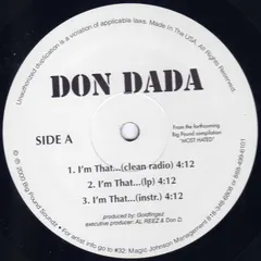 Don Dada – I'm That... (Vinyl, 12")
