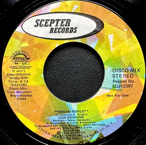 Don Downing – Dream World (Disco Mix Version)