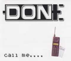 DON-E – Call Me (CD, Single)