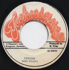 Don Evans (3) – Friends (Vinyl, 7")