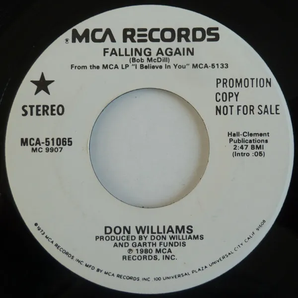 Don Williams (2) – Falling Again