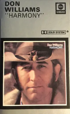 Don Williams (2) – Harmony (Cassette, Album)