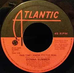 Donna Summer – This Time I Know It's For Real (Vinyl, 7")