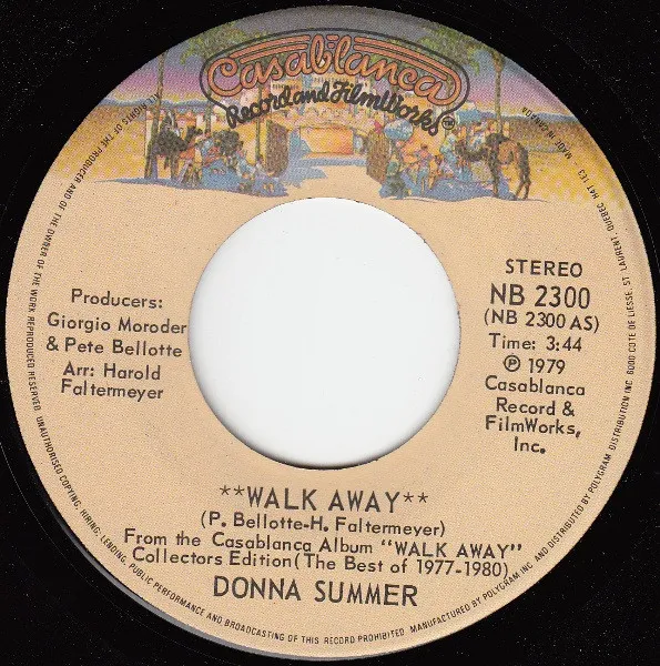 Donna Summer – Walk Away