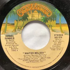 Donna Summer – Winter Melody (Vinyl, 7")
