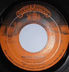 Donna Summer Casablanca – Winter Melody (Vinyl, 7")