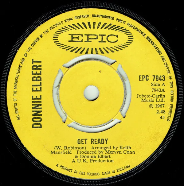 Donnie Elbert – Get Ready