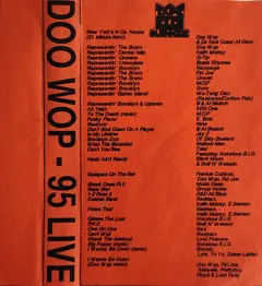 Doo Wop – 95 Live (Cassette, Mixed)