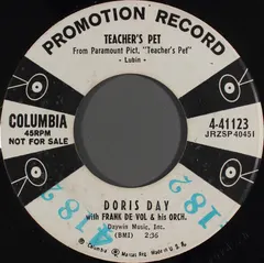 Doris Day – Teacher's Pet (Vinyl, 7")