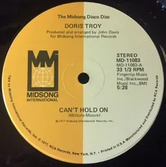 Doris Troy – Can't Hold On (Vinyl, 12")