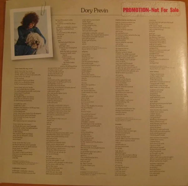 Dory Previn – Dory Previn